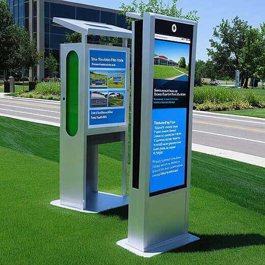 Maxi Signs Outdoor Display Kiosk 28