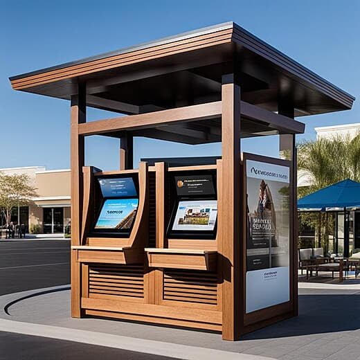 Maxi Signs Outdoor Display Kiosk 6