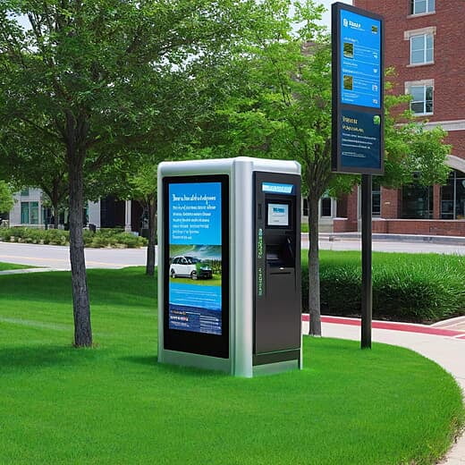 Maxi Signs Outdoor Display Kiosk 41