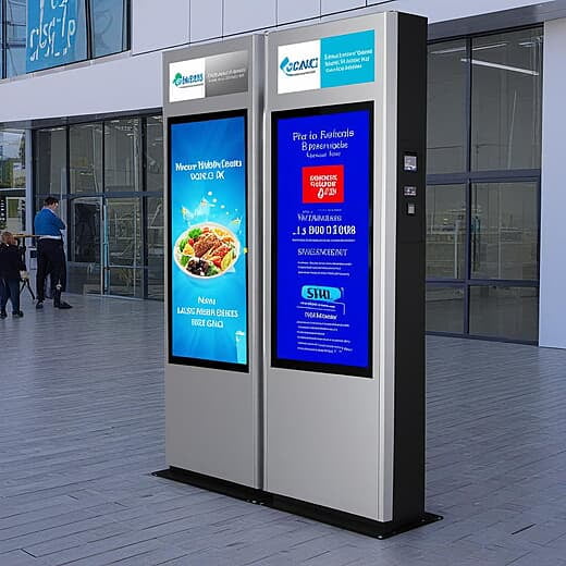 Maxi Signs Outdoor Display Kiosk 4