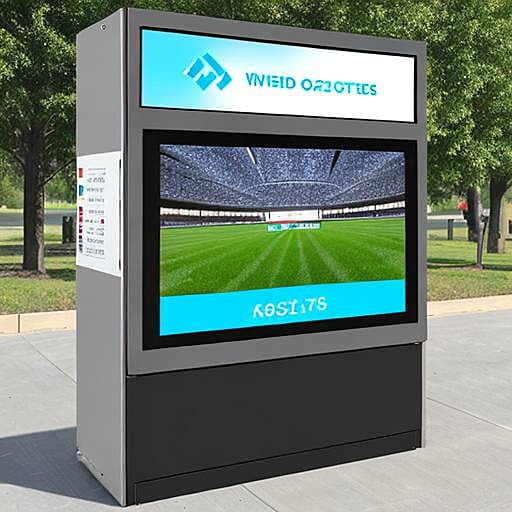 Maxi Signs Outdoor Display Kiosk 14