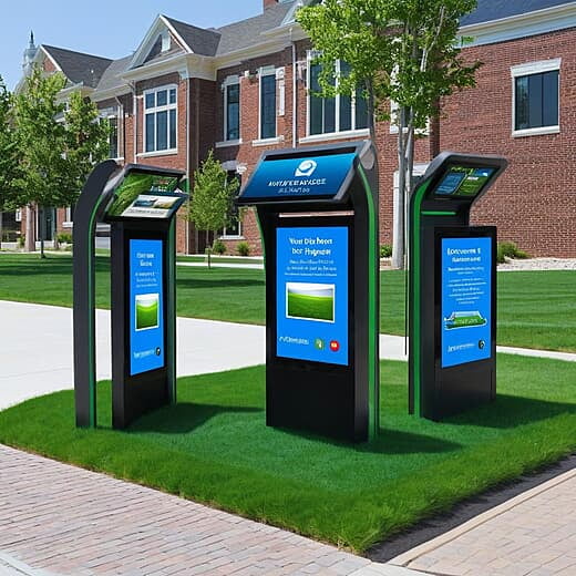 Maxi Signs Outdoor Display Kiosk 38