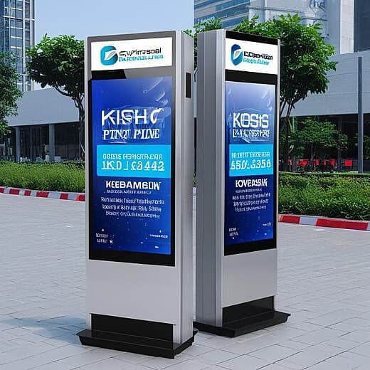 Maxi Signs Outdoor Display Kiosk 3