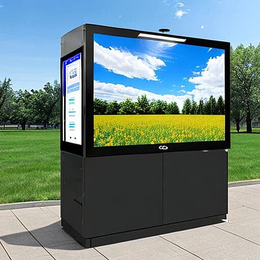 Maxi Signs Outdoor Display Kiosk 15