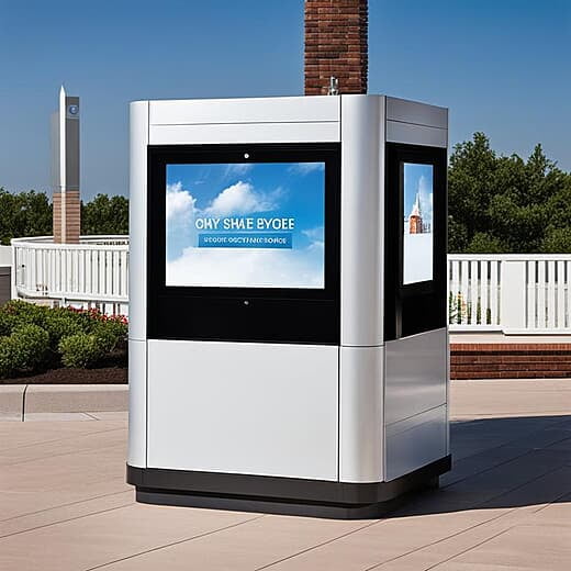 Maxi Signs Outdoor Display Kiosk 8