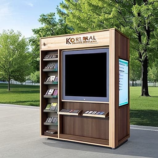 Maxi Signs Outdoor Display Kiosk 13