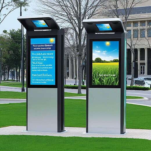 Maxi Signs Outdoor Display Kiosk 34