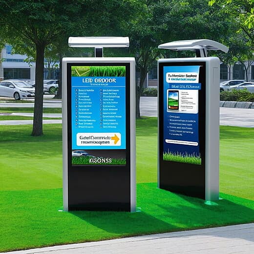 Maxi Signs Outdoor Display Kiosk 36