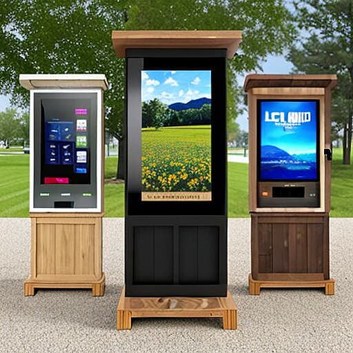 Maxi Signs Outdoor Display Kiosk 12