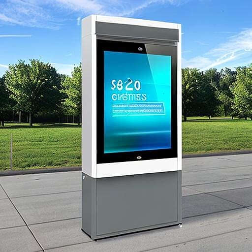 Maxi Signs Outdoor Display Kiosk 5