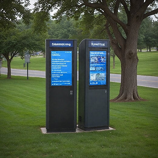 Maxi Signs Outdoor Display Kiosk 23