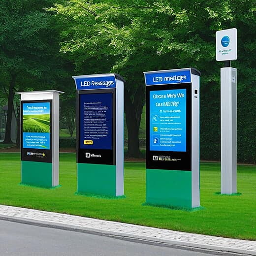 Maxi Signs Outdoor Display Kiosk 35