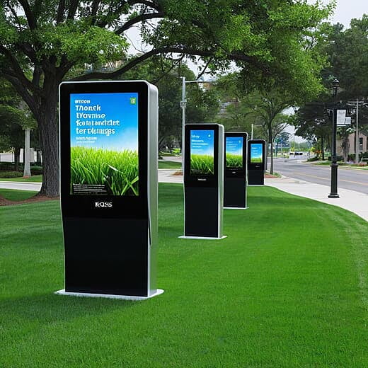 Maxi Signs Outdoor Display Kiosk 29