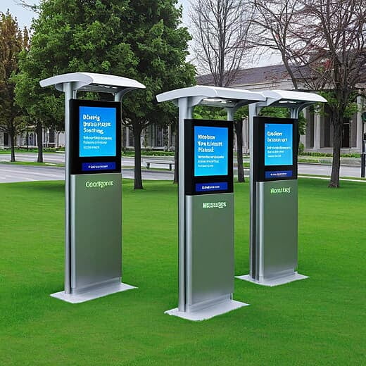 Maxi Signs Outdoor Display Kiosk 32